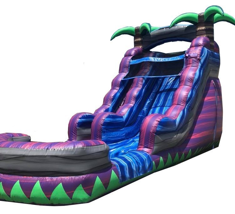 15ft Purple Crush Water Slide Jump Jump Party Rentals Sallisaw, OK