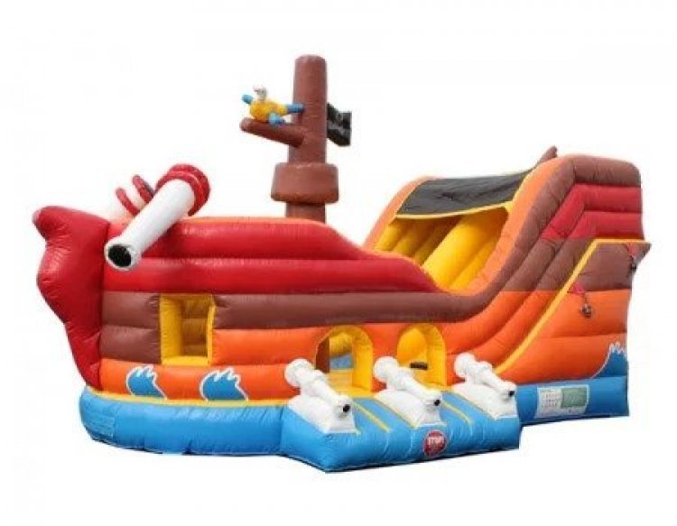 Pirate Ship Bounce House Combo