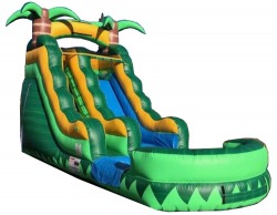 15ft Tropical Rush Water Slide